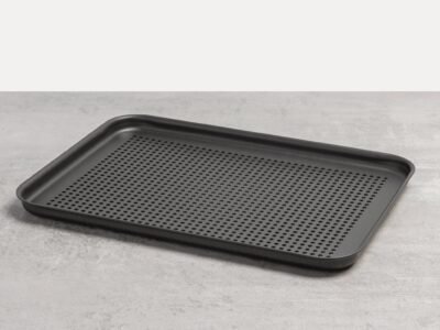 Hard Anodised Perforated Baking Tray By Mermaid