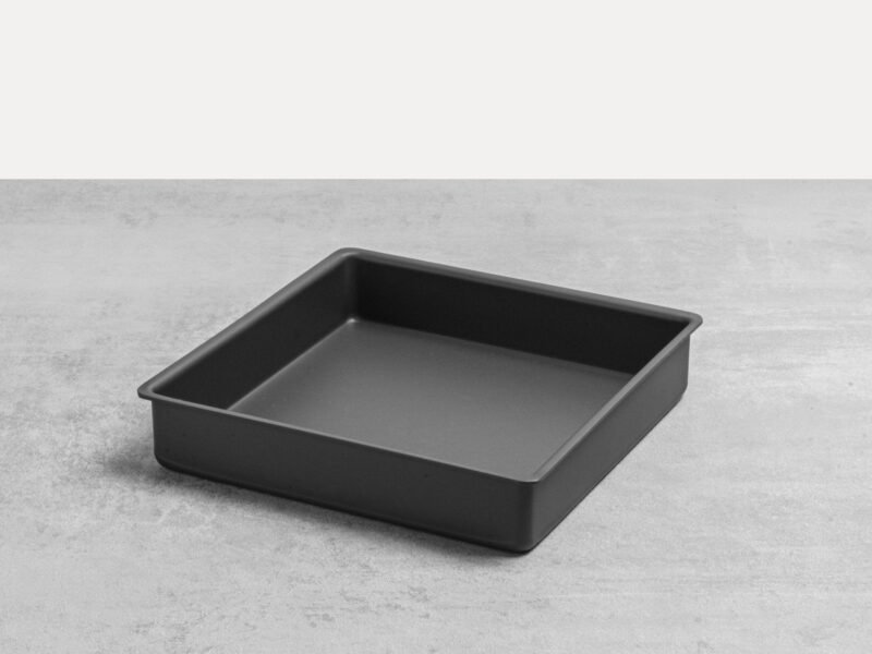 Hard Anodised Square Brownie Tin By Mermaid