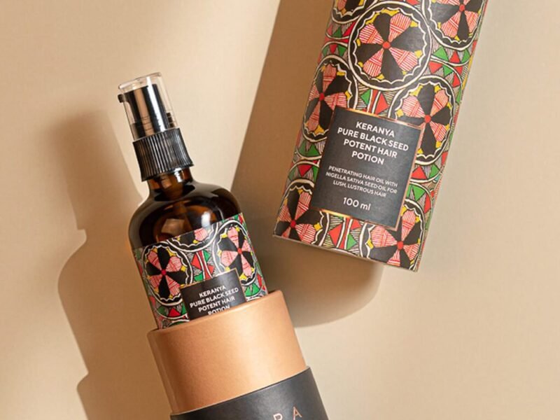 Keranya Pure Black Seed Potent Hair Potion - More Shiny Hair On The Head, Not In The Comb