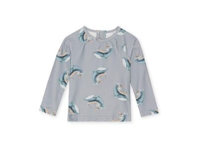 Konges Slojd Aster Swim Blouse - Whale Boat - Whale Boat / 3y
