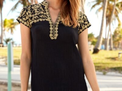 Brandy Dress | Black Gold
