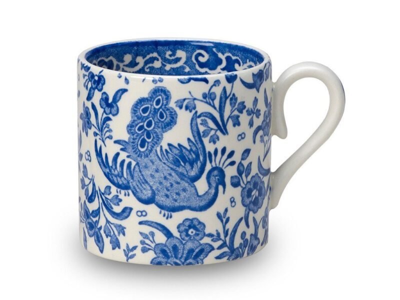Blue Regal Peacock Mini Mug