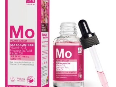 Moroccan Rose Facial Oil with Hyaluronic Acid & Vitamin C