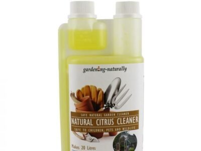 Gardening Naturally Natural Citrus Cleaner For Garden & Greenhouse 500ml | Natural Greenhouse Cleaner Yellow