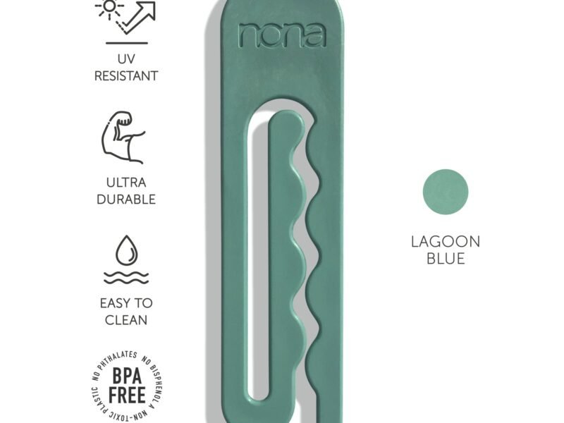 Ocean Plastic Clothes Pegs By Made by Nona | Size: 36 pack | Colour: Lagoon Blue