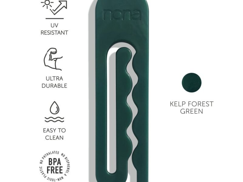 Ocean Plastic Clothes Pegs By Made by Nona | Size: 24 pack | Colour: Kelp Forest Green
