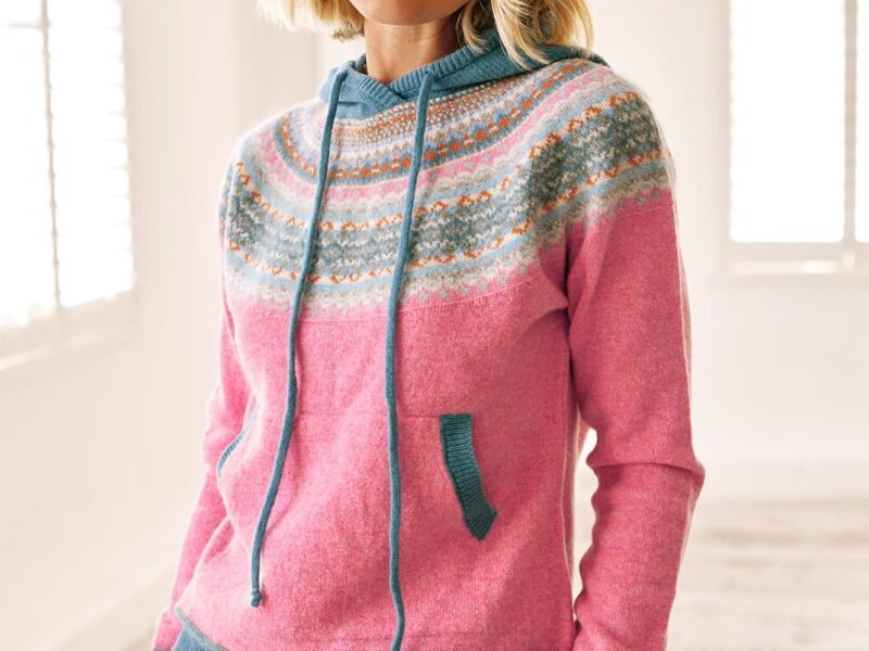 Alpine Merino Wool Hoodie | Nougat