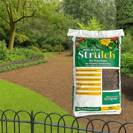 Strulch Organic Garden Mulch