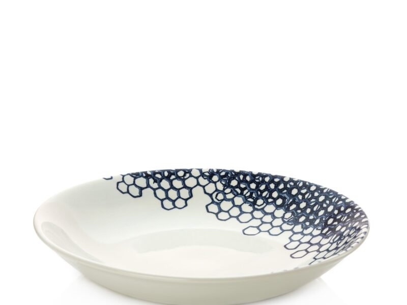 Ink Blue Pollen Pasta Bowl Seconds