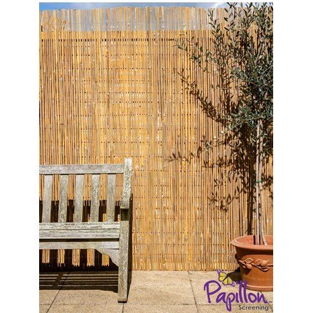 Bamboo Slat Natural Fencing Screening 3.0m x 1m - By Papillon™