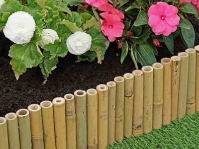 30cm x 1m Bamboo Edging by Smart Garden