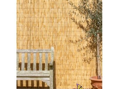 Thick Natural Bamboo Style Reed Fencing Screening | By Papillon™