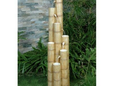 Bamboo Poles Japanese 5-Tier Cascade Water Feature