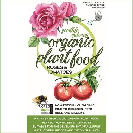 Roses & Tomatoes Organic Plant Food | 1L