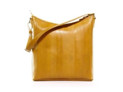 Reclaimed Fire Hose Tooley Tote Bag By Elvis & Kresse | Colour: Yellow