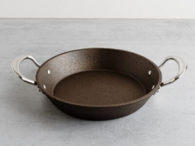 Recycled Cast Iron Two-Handled Skillet, 24cm By Samuel Groves | Size: 24cm
