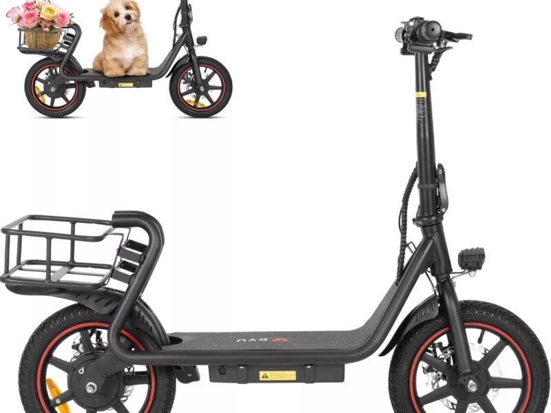 DYU C4 14 inch Foldable E-Bike - Black