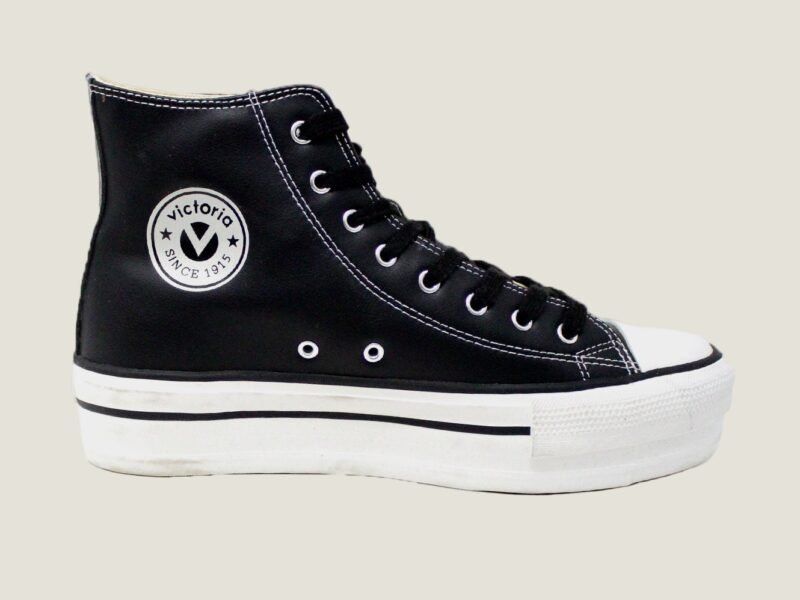 Camden High Top Trainers | Black