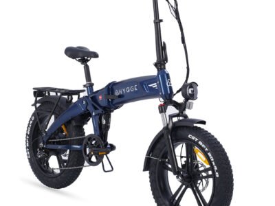 Hygge Sorø Electric Bike Full Suspension Foldable With 250W Motor - Sky Blue