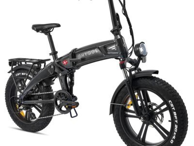 Hygge Sorø Electric Bike Full Suspension Foldable With 250W Motor - Black