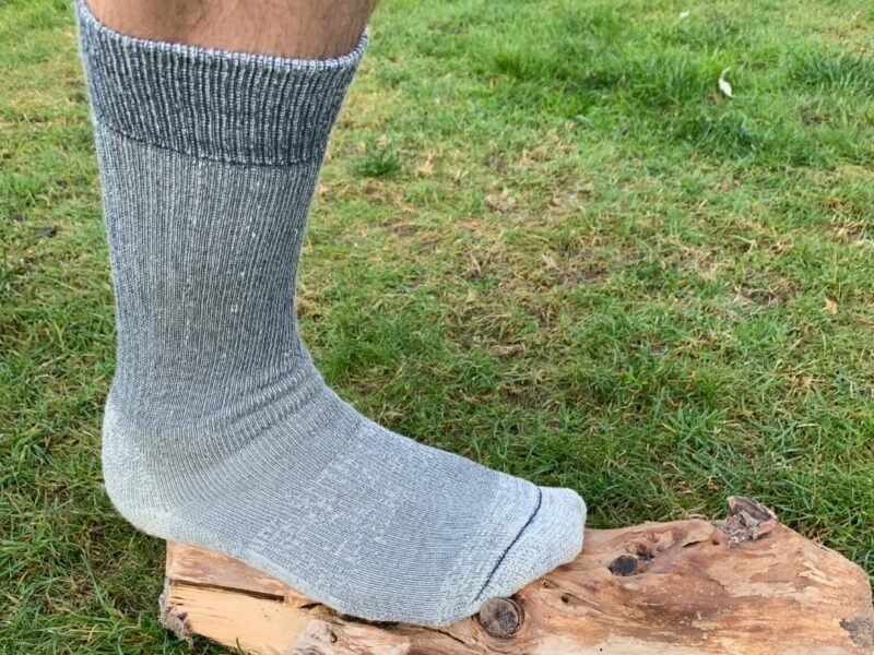 Stravaiger Midweight Merino Hiking Socks By Moggans | Size: Small | Colour: Gorm/Blue