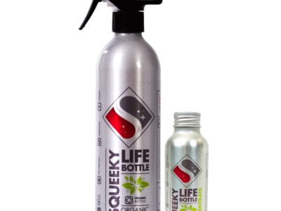 Squeeky Cleaners Vegan Organic Surface Polish - Refillable Bottle & Concentrate