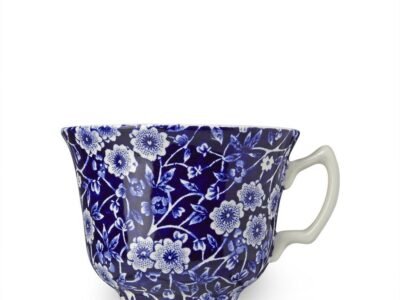Blue Calico Teacup 187ml/0.33pt Seconds