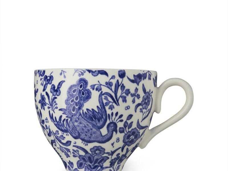 Blue Regal Peacock Teacup 187ml/0.33pt Seconds