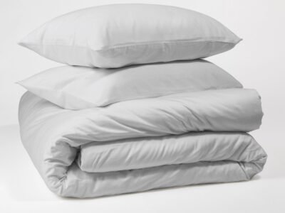 The Original Bedding Set By Dip & Doze | Size: Double | Colour: Dove Grey | Weave: Sateen