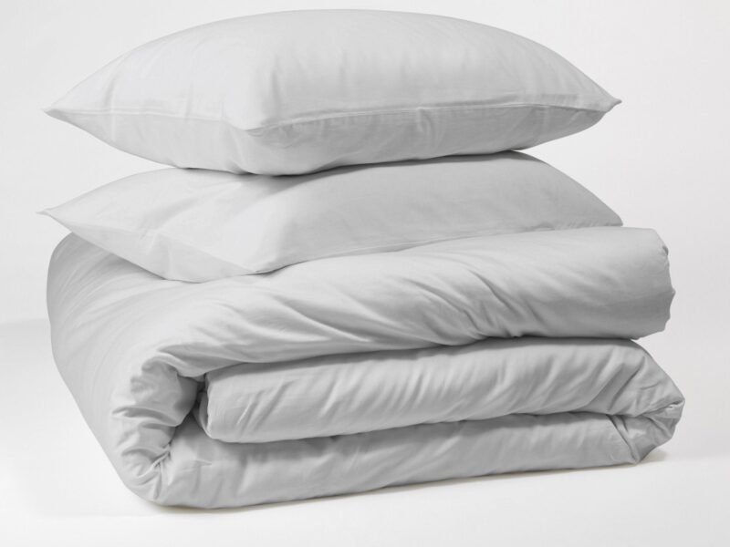 The Original Bedding Set By Dip & Doze | Size: Double | Colour: Dove Grey | Weave: Sateen