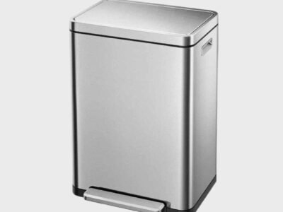 X Cube Kitchen Bin 30L By EKO | Colour Option: Stainless Steel
