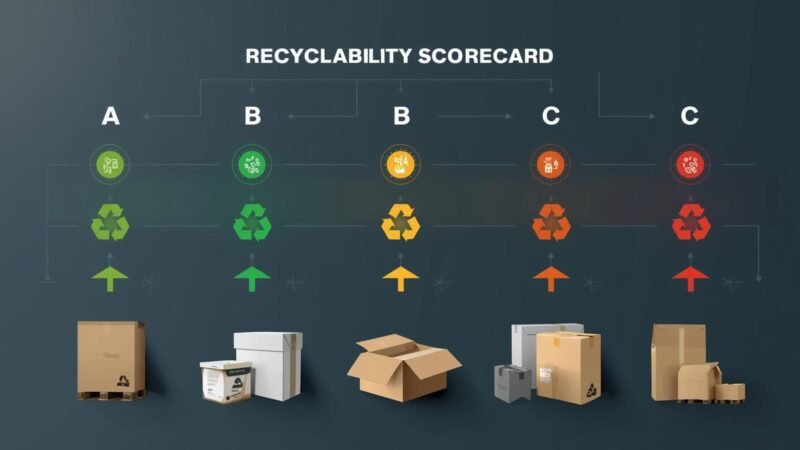 recyclability scores packaging UK