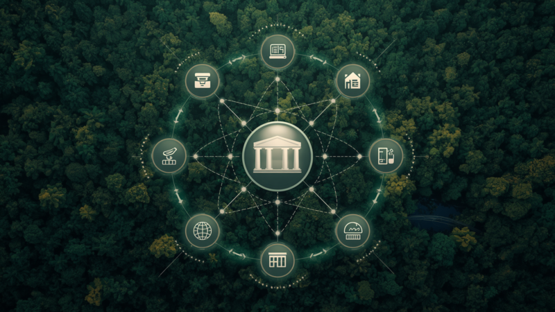 The Future of Sustainable Packaging Will Be Built Through Ecosystems 1 future of sustainable packaging through interconnected ecosystems.